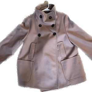 Zara Basic Womens Pea Coat Size  XLarge EUC Ships Fast Smoke Free Pet Free Home